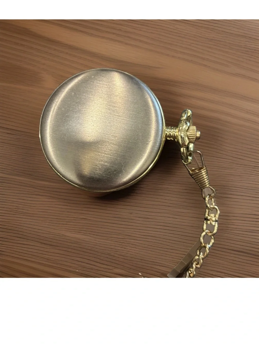 Gold Pocket Watch Fob with Eagle Motif - Men Accessories